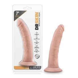 Blush - Dr. Skin - Realistic Cock with Suction Cup - Strap-On compatible - Various Sizes/Colours - Boink Adult Boutique www.boinkmuskoka.com