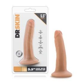 Blush - Dr. Skin - Realistic Cock with Suction Cup - Strap-On compatible - Various Sizes/Colours - Boink Adult Boutique www.boinkmuskoka.com