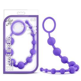 Blush - Luxe - Silicone 10 Beads - 3 Colours - Boink Adult Boutique www.boinkmuskoka.com