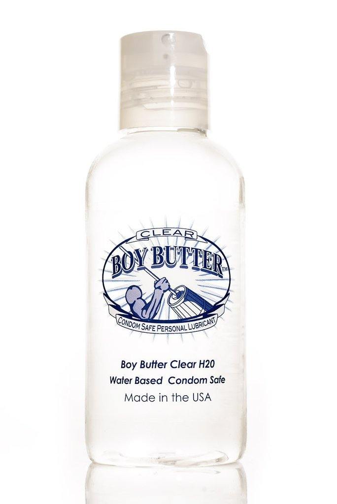 Boy Butter Clear with Invisagel - Multiple Sizes - Boink Adult Boutique www.boinkmuskoka.com
