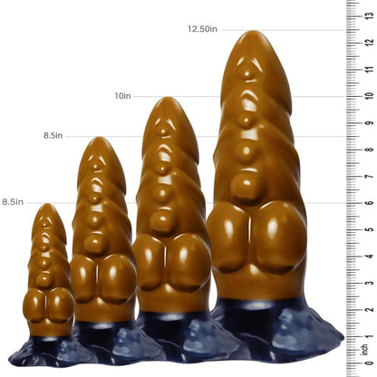 Chaos - Ribbed with Bumps by Fantasy Dildos - 4 Sizes - Boink Adult Boutique www.boinkmuskoka.com