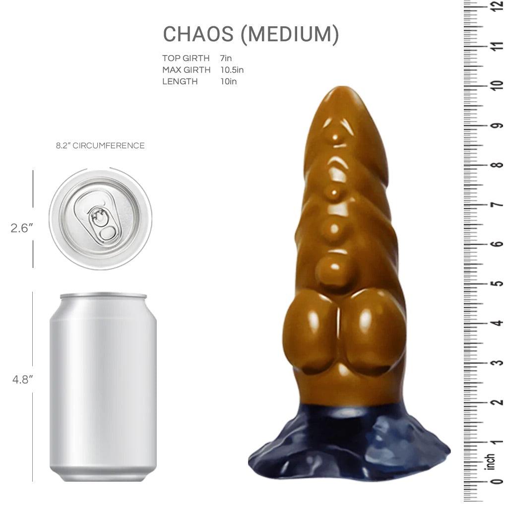 Chaos - Ribbed with Bumps by Fantasy Dildos - 4 Sizes - Boink Adult Boutique www.boinkmuskoka.com