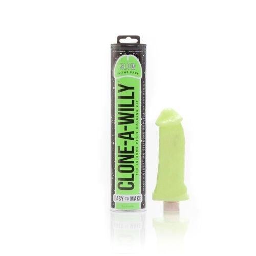Clone-A-Willy Kit - Vibrating Silicone Replica Molding Kit - Glow N Dark - 3 Colours - Boink Adult Boutique www.boinkmuskoka.com