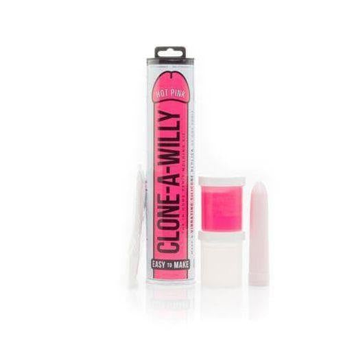 Clone-A-Willy Kit - Vibrating Silicone Replica Molding Kit - Hot Pink - Boink Adult Boutique www.boinkmuskoka.com