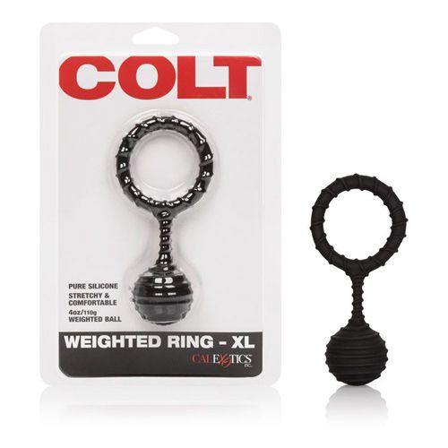 Colt - 1.75 Inch XL Weighted Ring - Black - Boink Adult Boutique www.boinkmuskoka.com