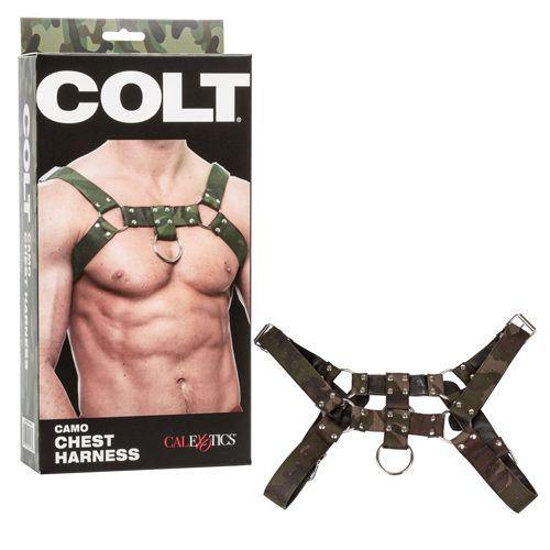 Colt - Camo Chest Harness - Boink Adult Boutique www.boinkmuskoka.com