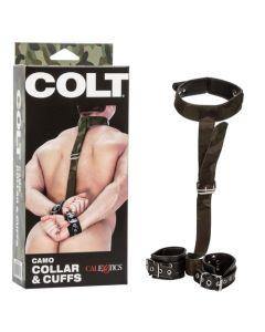Colt - Camo Collar & Cuffs - Boink Adult Boutique www.boinkmuskoka.com
