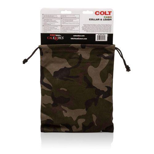 Colt - Camo Restraint Collar & Leash - Boink Adult Boutique www.boinkmuskoka.com
