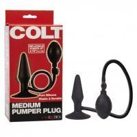 Colt Medium Pumper Plug - Black - Boink Adult Boutique www.boinkmuskoka.com