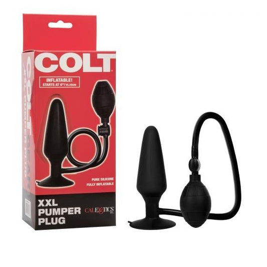 Colt XXL Pumper Plug - Black - Boink Adult Boutique www.boinkmuskoka.com