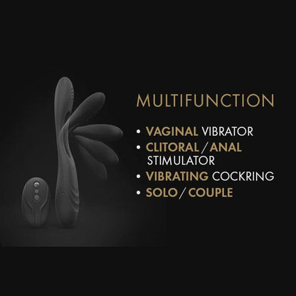 Multi Joy Vibrator - Couple Toy with Remote from Dorcel