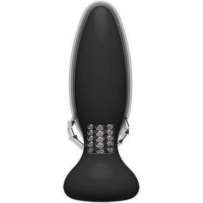 Doc Johnson - A-Play - Rimmer - Rechargeable Silicone Anal Plug w/Remote - Black - Boink Adult Boutique www.boinkmuskoka.com
