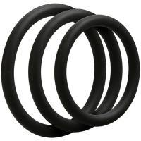 Doc Johnson - OptiMALE™ - C-Ring Kit THIN BLACK - Boink Adult Boutique www.boinkmuskoka.com