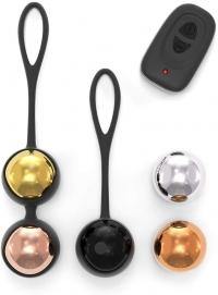 Dorcel Training Balls with remote and 5 weighted balls - Boink Adult Boutique www.boinkmuskoka.com