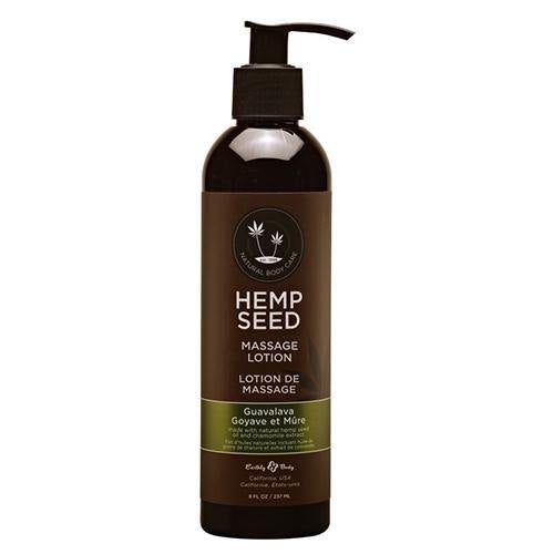 Earthly Body - Hemp Seed Massage Lotion - It's time to UP your Moisturizer. Various Scents - Boink Adult Boutique www.boinkmuskoka.com