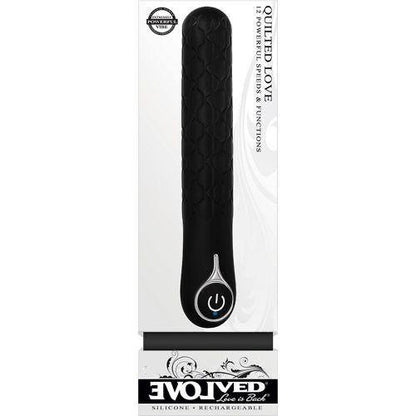 Evolved - QUILTED LOVE RECHARGEABLE VIBRATOR - Comes with Warranty - Boink Adult Boutique www.boinkmuskoka.com