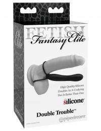 Fetish Fantasy Elite Double Trouble - Black - Boink Adult Boutique www.boinkmuskoka.com