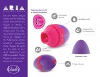 Flutter Tongue in Purple from Aria by Blush - Boink Adult Boutique www.boinkmuskoka.com