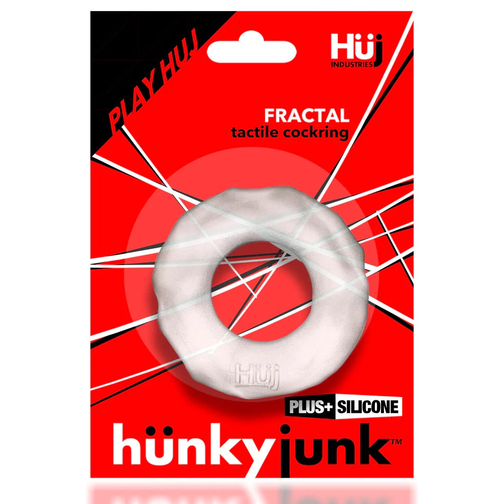 HUNKYJUNK FRACTAL TACTILE COCKRING - 3 colours - Boink Adult Boutique www.boinkmuskoka.com