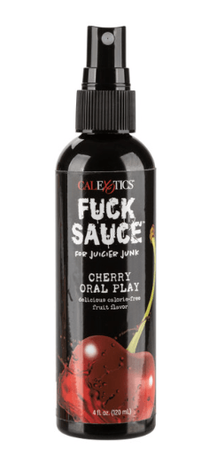 Fuck Sauce Cherry Oral Play - 4oz - Boink Adult Boutique www.boinkmuskoka.com