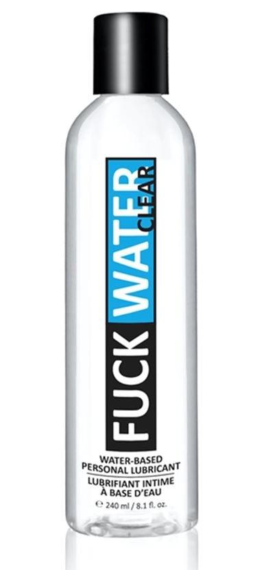 Fuckwater Clear Water Based Lubricant - Boink Adult Boutique www.boinkmuskoka.com