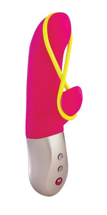 Fun Factory - AMORINO Deluxe Vibe with external erogenous zone Stimulation band - Boink Adult Boutique www.boinkmuskoka.com