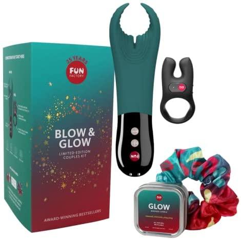 Fun Factory - Blow & Glow LIMITED-EDITION Couples Kit - Couple Toy, Cock Ring, Candle & More! - Boink Adult Boutique www.boinkmuskoka.com