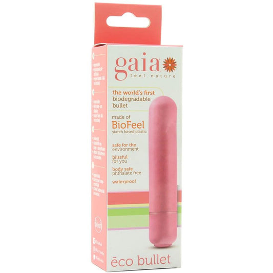 Gaia BioFeel Biodegradable Bullet Vibe - 3 Colours - Boink Adult Boutique www.boinkmuskoka.com