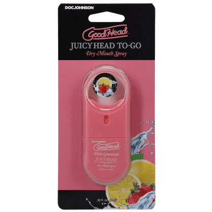 GoodHead - Juicy Head Dry Mouth Spray To-Go - .30 fl. oz. in 5 Flavours - Boink Adult Boutique www.boinkmuskoka.com
