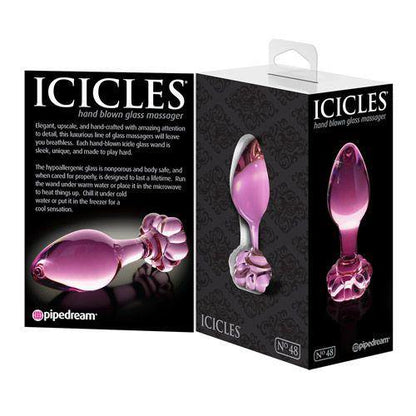 Icicles - No. 48 - Usable Glass Art Butt Plug - Boink Adult Boutique www.boinkmuskoka.com