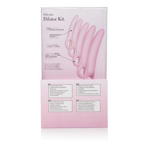 Inspire Silicone 5 Piece Dilator Kit - Pink - Boink Adult Boutique www.boinkmuskoka.com