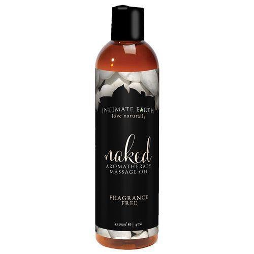 Intimate Earth - Naked Aromatherapy Massage Oil - Unscented - Boink Adult Boutique www.boinkmuskoka.com
