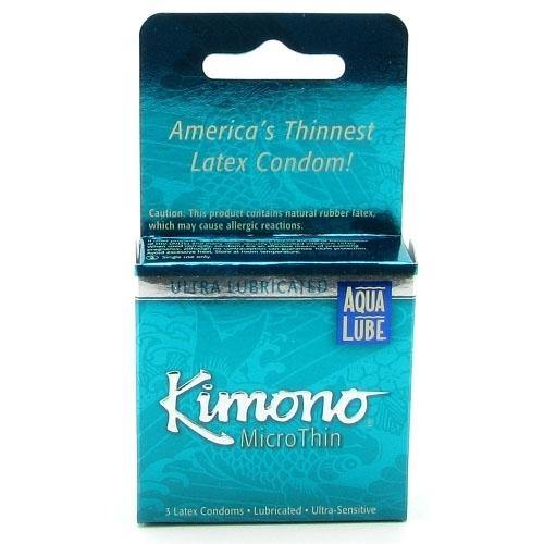 Kimono Micro Thin Condoms - Ultra Lubricated w/ Aqua Lube - In-Store Pickup Options - Boink Adult Boutique www.boinkmuskoka.com