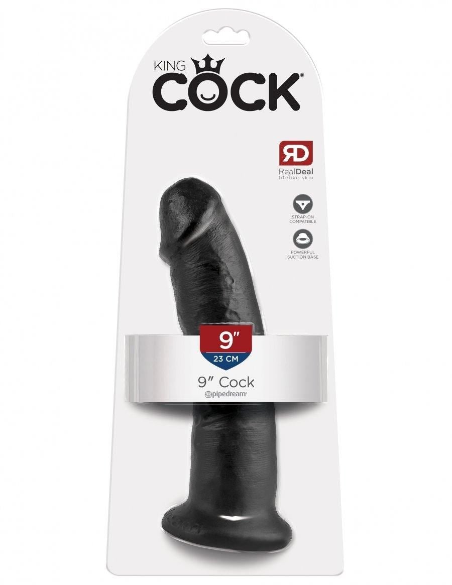 King Cock - Cock Dildo - Suction Cup Base & Harness Compatible - Multiple Sizes & Colours - Boink Adult Boutique www.boinkmuskoka.com