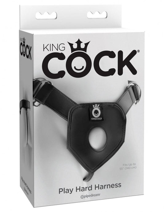 King Cock Play Hard Harness - Boink Adult Boutique www.boinkmuskoka.com