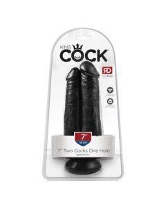 King Cock - Two Cocks One Hole - Various sizes and colours - Boink Adult Boutique www.boinkmuskoka.com