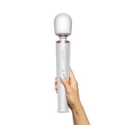 Le Wand Rechargeable Massager Vibe - White or Grey - Boink Adult Boutique www.boinkmuskoka.com