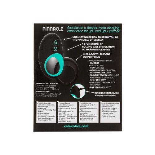 Link Up Pinnacle C-Ring - Rolling Ball Stimulator Ring -2 ring set - Boink Adult Boutique www.boinkmuskoka.com