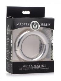 Master Series - Mega Magnetize Stainless Steel Magnetic Cock Ring - Boink Adult Boutique www.boinkmuskoka.com