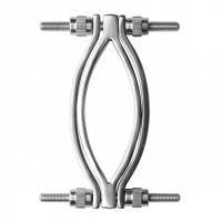 Master Series Stainless Steel Adjustable Pussy Clamp - Boink Adult Boutique www.boinkmuskoka.com