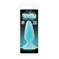 NS - Firefly Pleasure Plug - 2 Sizes in Blue - Boink Adult Boutique www.boinkmuskoka.com