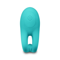 NS - INYA - Utopia Vibrator with Remote - Dual Stimulator - Teal - Boink Adult Boutique www.boinkmuskoka.com
