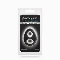 NS - Renegade - Romeo Soft Ring - Black - Boink Adult Boutique www.boinkmuskoka.com