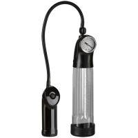 OptiMALE™ - Power Pump - with Pressure Gauge - CLEAR - Boink Adult Boutique www.boinkmuskoka.com