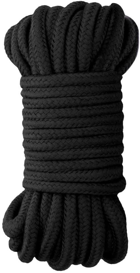 Ouch! - Japanese Rope 10 Meters - Black  - In-Store/Curbside Pickup item - Boink Adult Boutique  www.boinkmuskoka.com