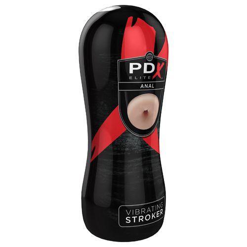 PDX Elite Anal Vibrating Stroker - Ivory - Boink Adult Boutique www.boinkmuskoka.com