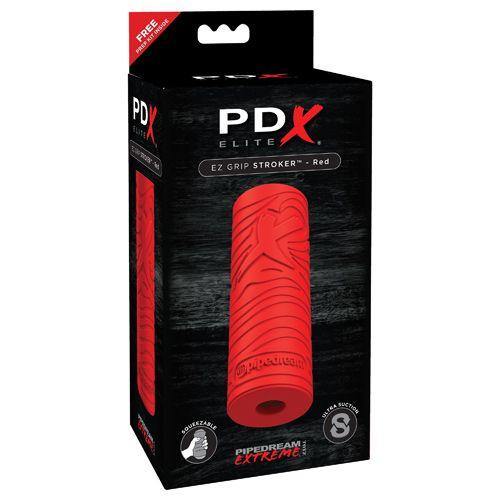 PDX Elite EZ Grip Ultra-Suction Stroker - with Sample Lube and 3 C-rings - Boink Adult Boutique www.boinkmuskoka.com