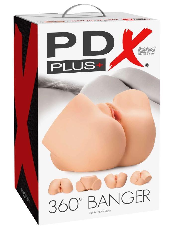 PDX Plus 360 Banger - Light - Boink Adult Boutique www.boinkmuskoka.com
