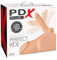 PDX Plus Perfect Ride Masturbator with posable cock - Boink Adult Boutique www.boinkmuskoka.com