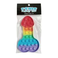 Penis Pop-It Toy - Rainbow - Boink Adult Boutique www.boinkmuskoka.com
